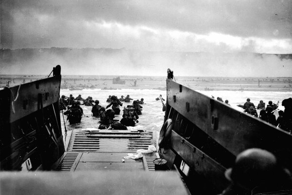 The Second World War. Operation in Normandy