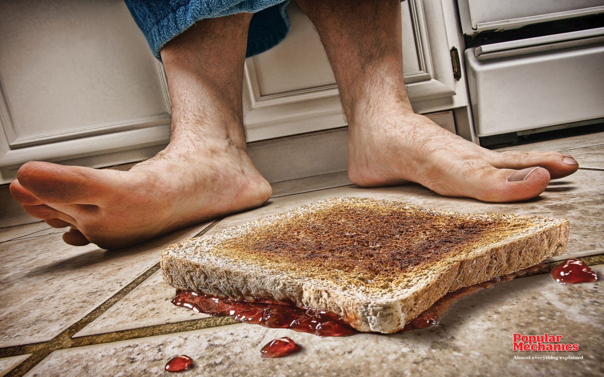 sandwich marmelade boden beine das gesetz der gemeinheit