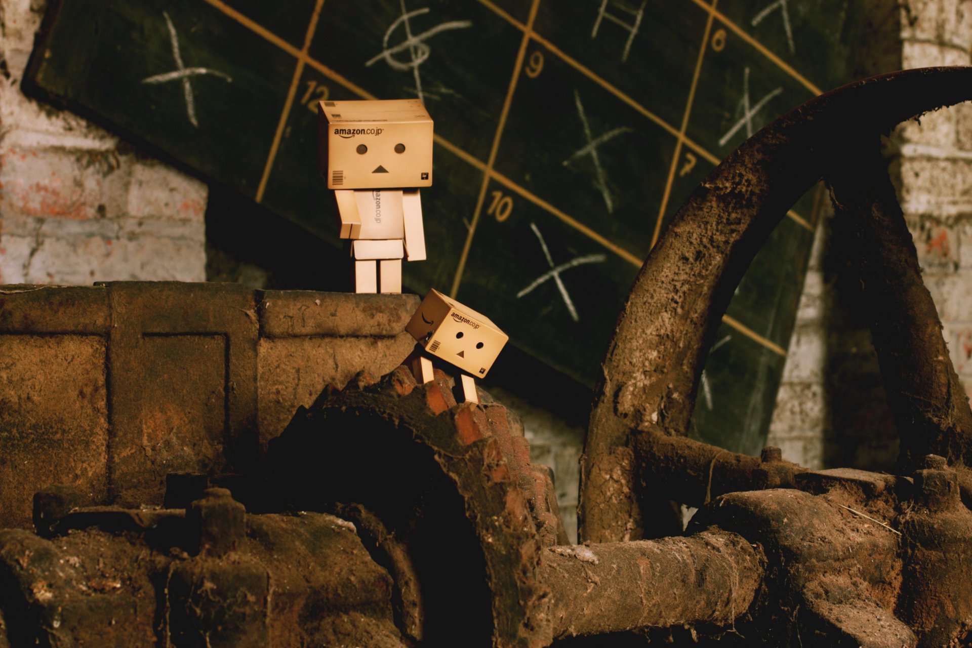 la rouille la poussière danbo le robot