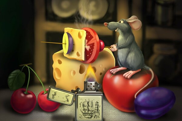 La caricatura favorita de Ratatouille