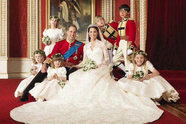 The wedding dress of Catherine Middleton