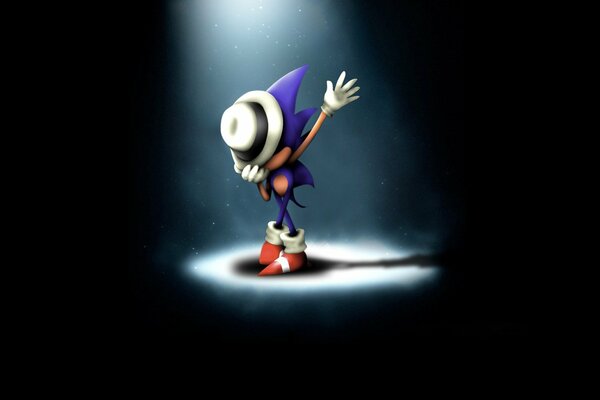 Sonic portrays Michael Jackson