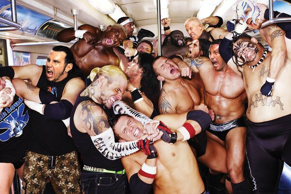 Rei mysterio wrestling im bus