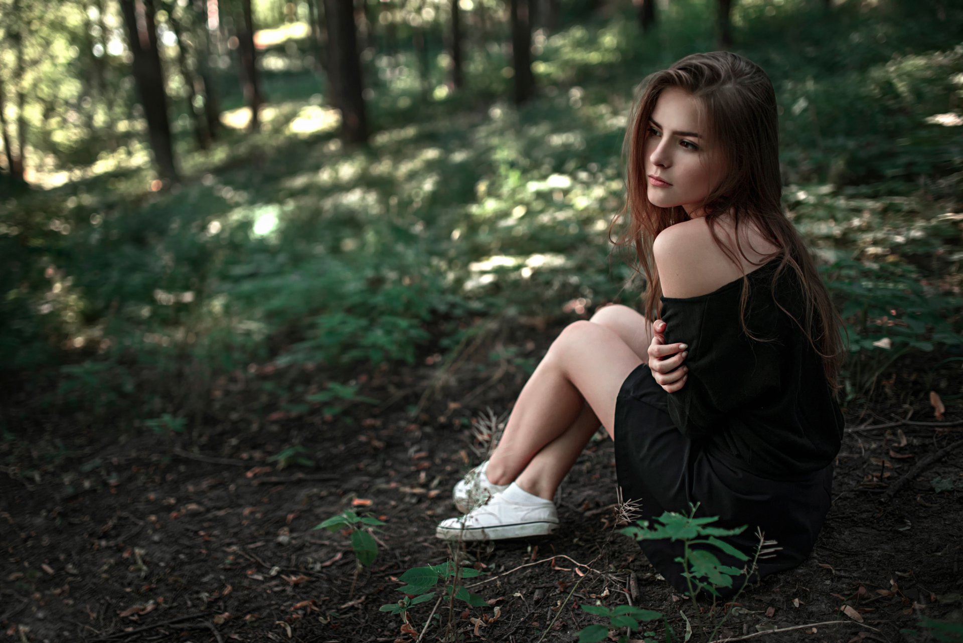 vasilisa vasilisa sarovskaya fascino gambe spalla vista natura russia georgy chernadiev