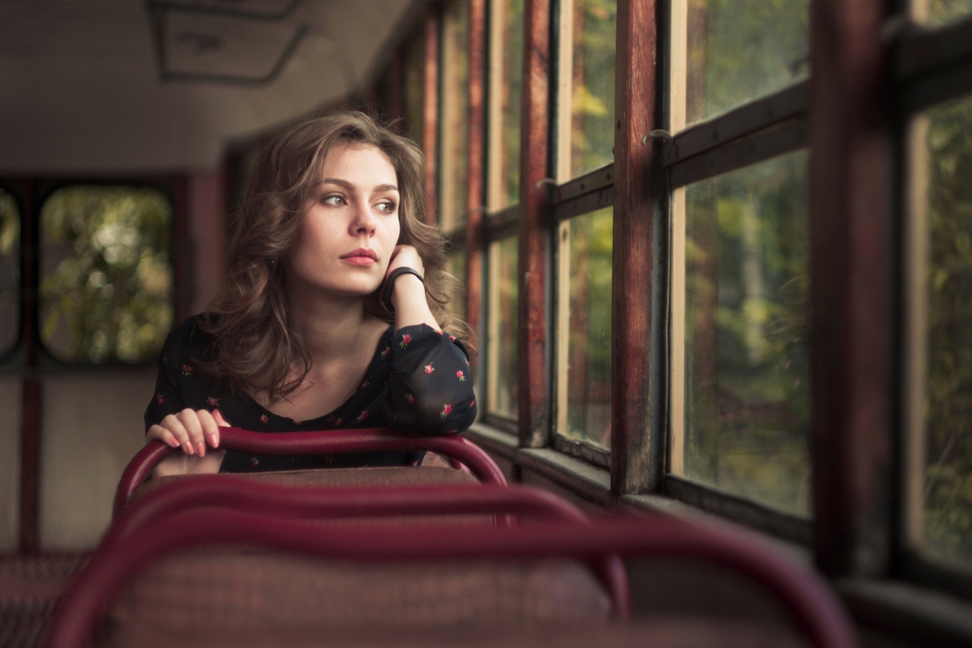sogno ragazza ragazza tram sogni sogni evgeny kondratov