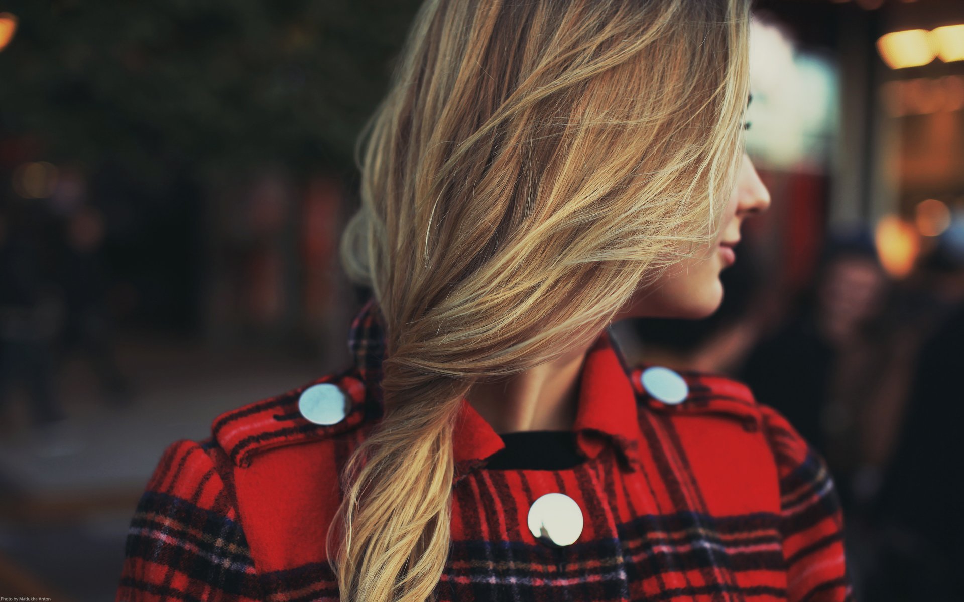 mädchen blond haare