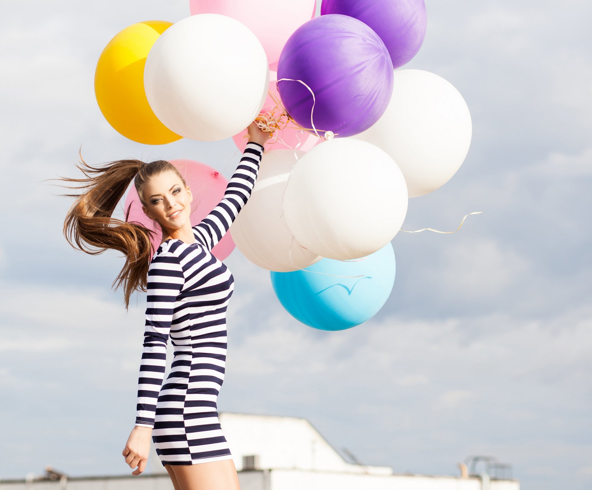 girl mood view dress bulb