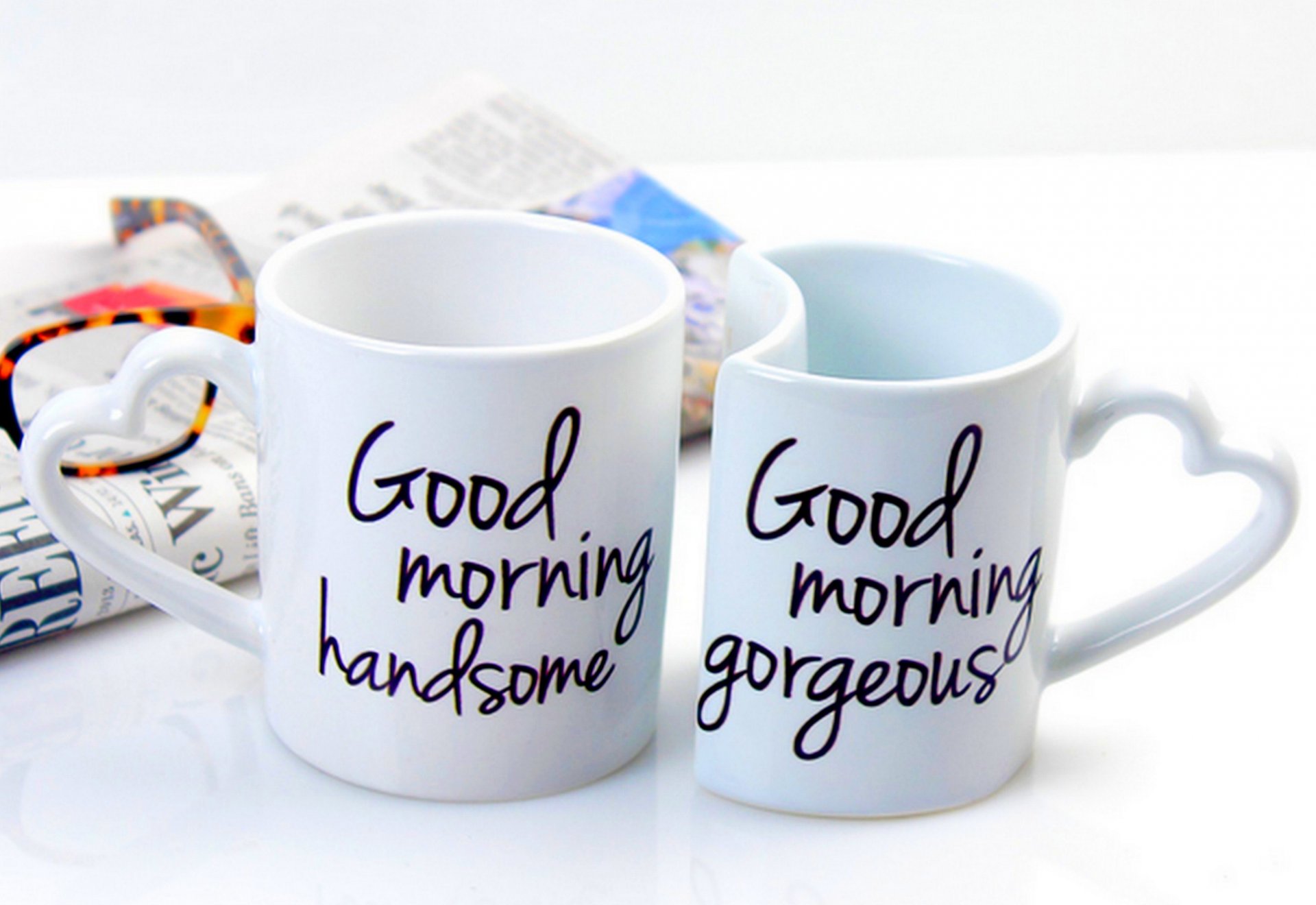 taza café buenos días amor