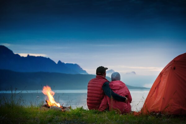 How delightful the evenings were
