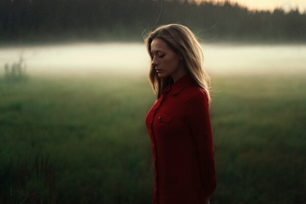 Olga kobzar sunset fog