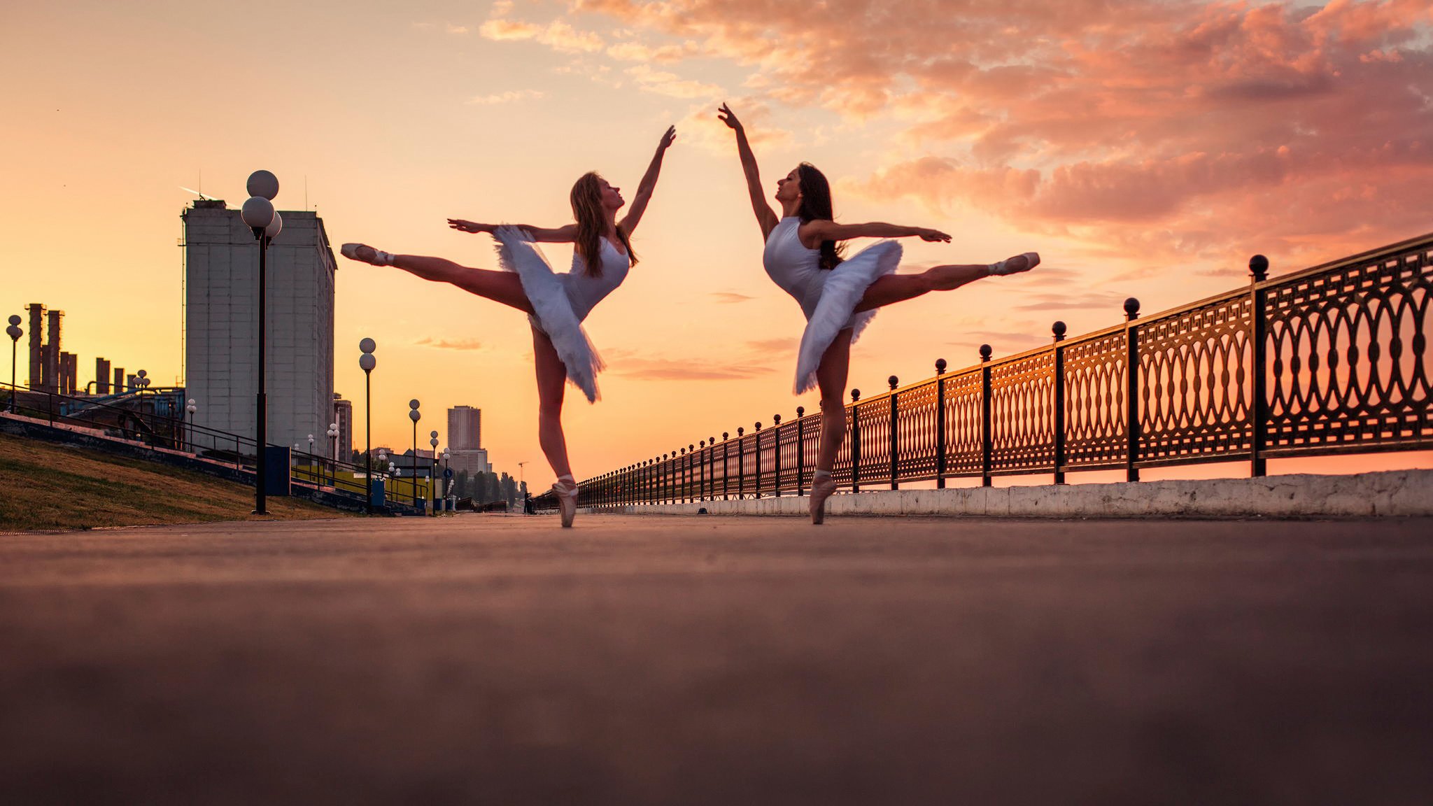 saratov terraplén bailarinas danza