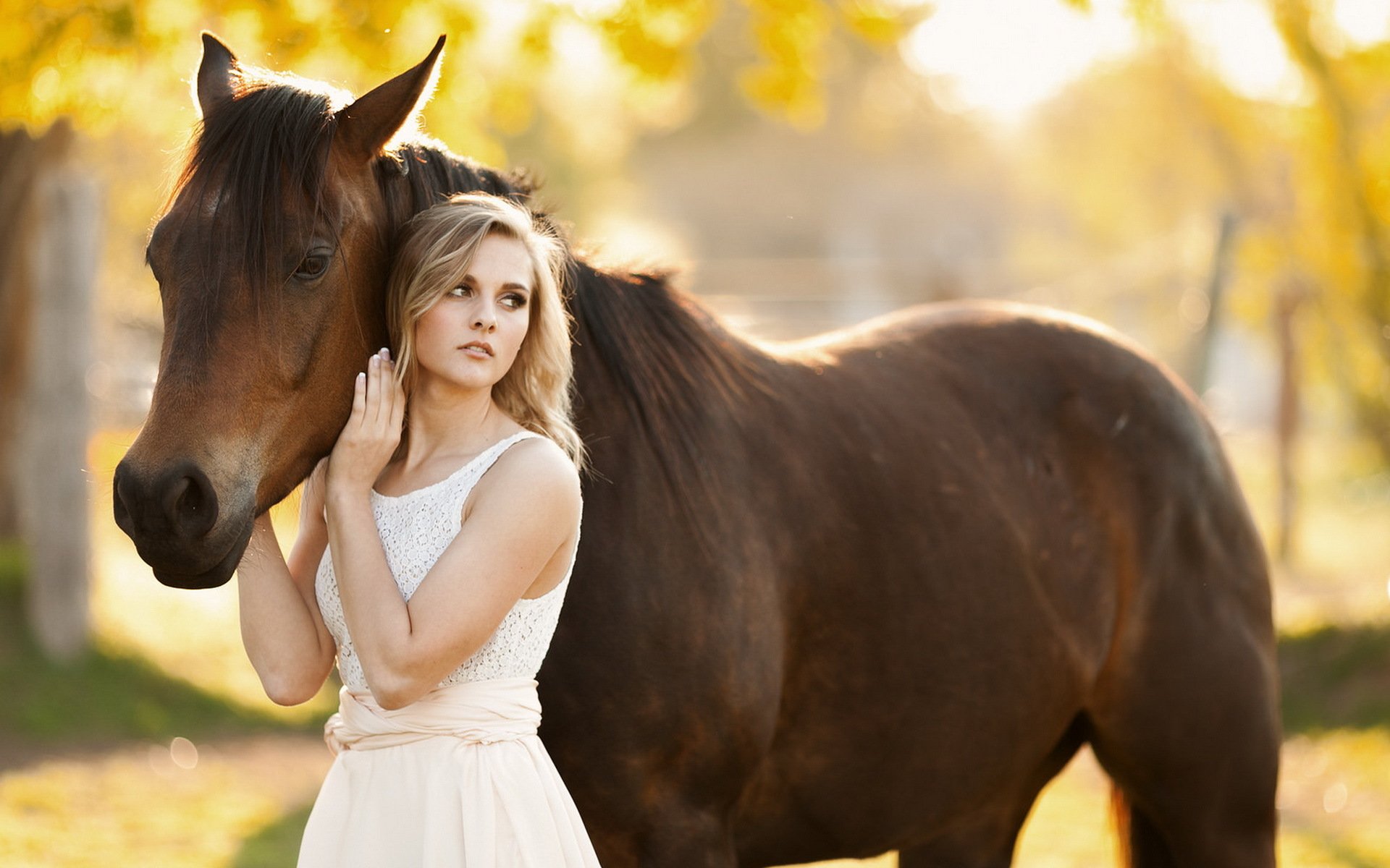 ragazza cavallo umore