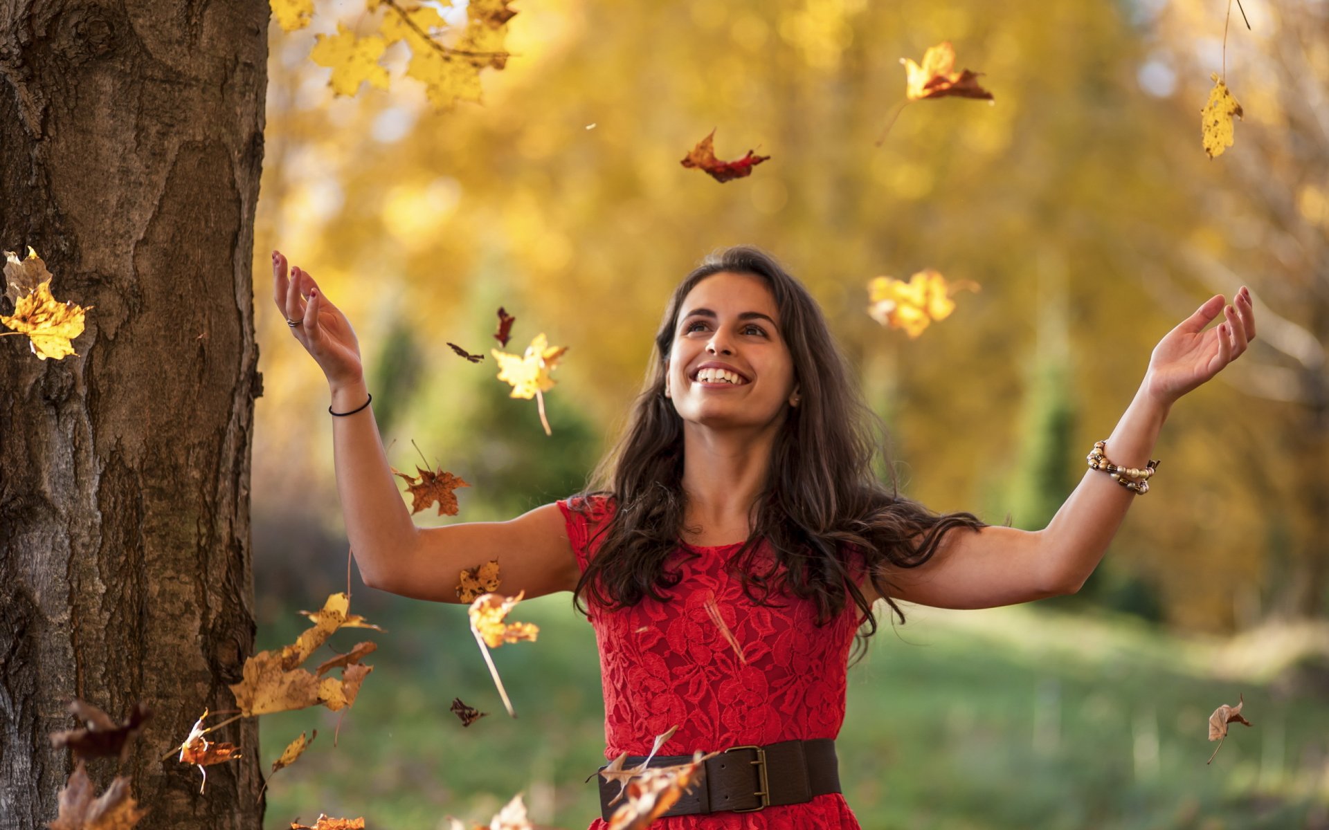 tara la jeune fille automne