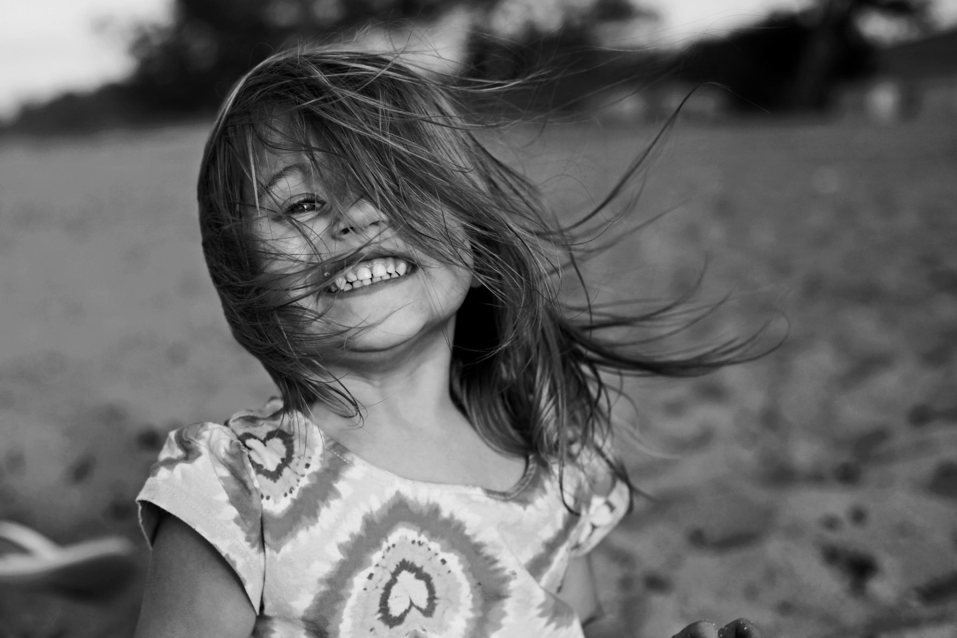 h b portrait girl laughter happiness bokeh