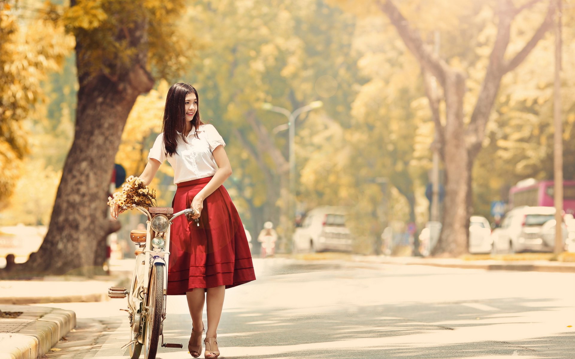 girl street bike