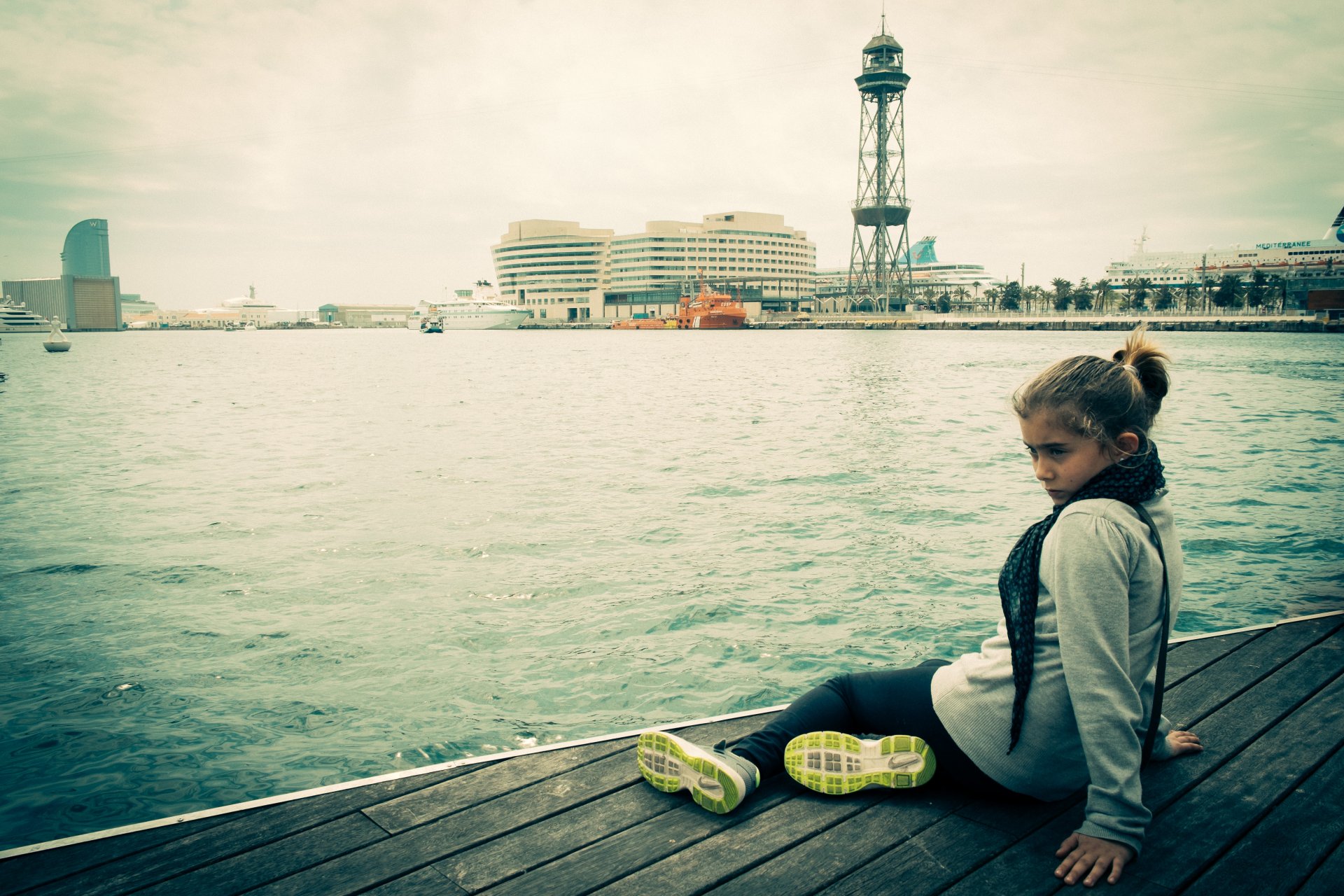 la fille d un quai barcelone