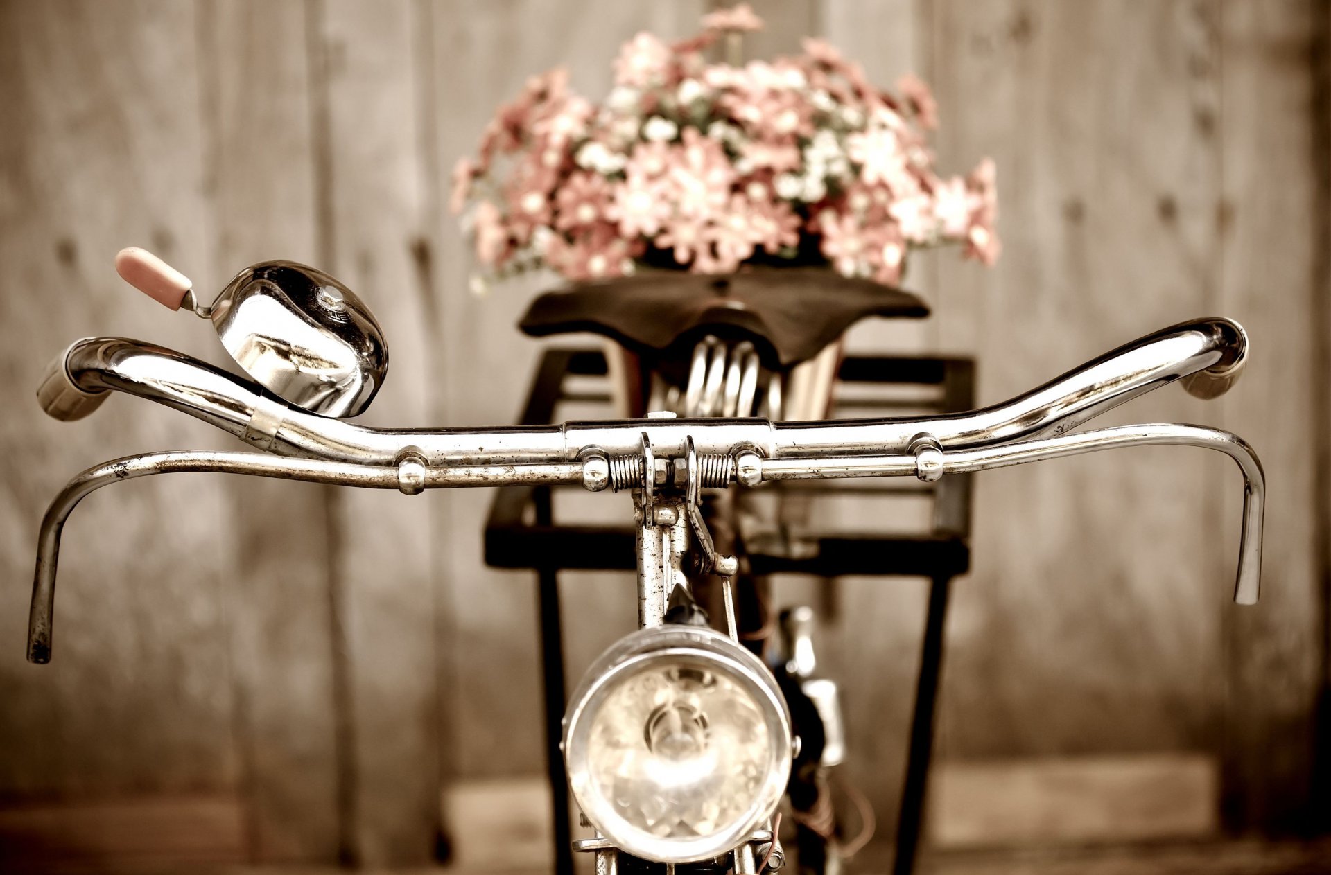 moods bicycle steering wheel flowers flowers background wallpaper widescreen fullscreen widescreen