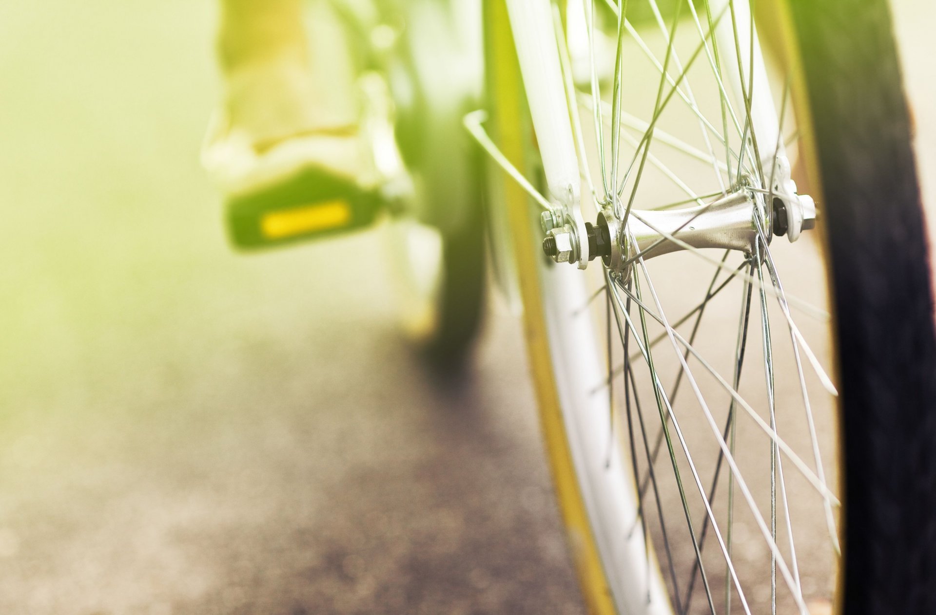 mood wheel bike green blur rest day background wallpaper widescreen fullscreen widescreen