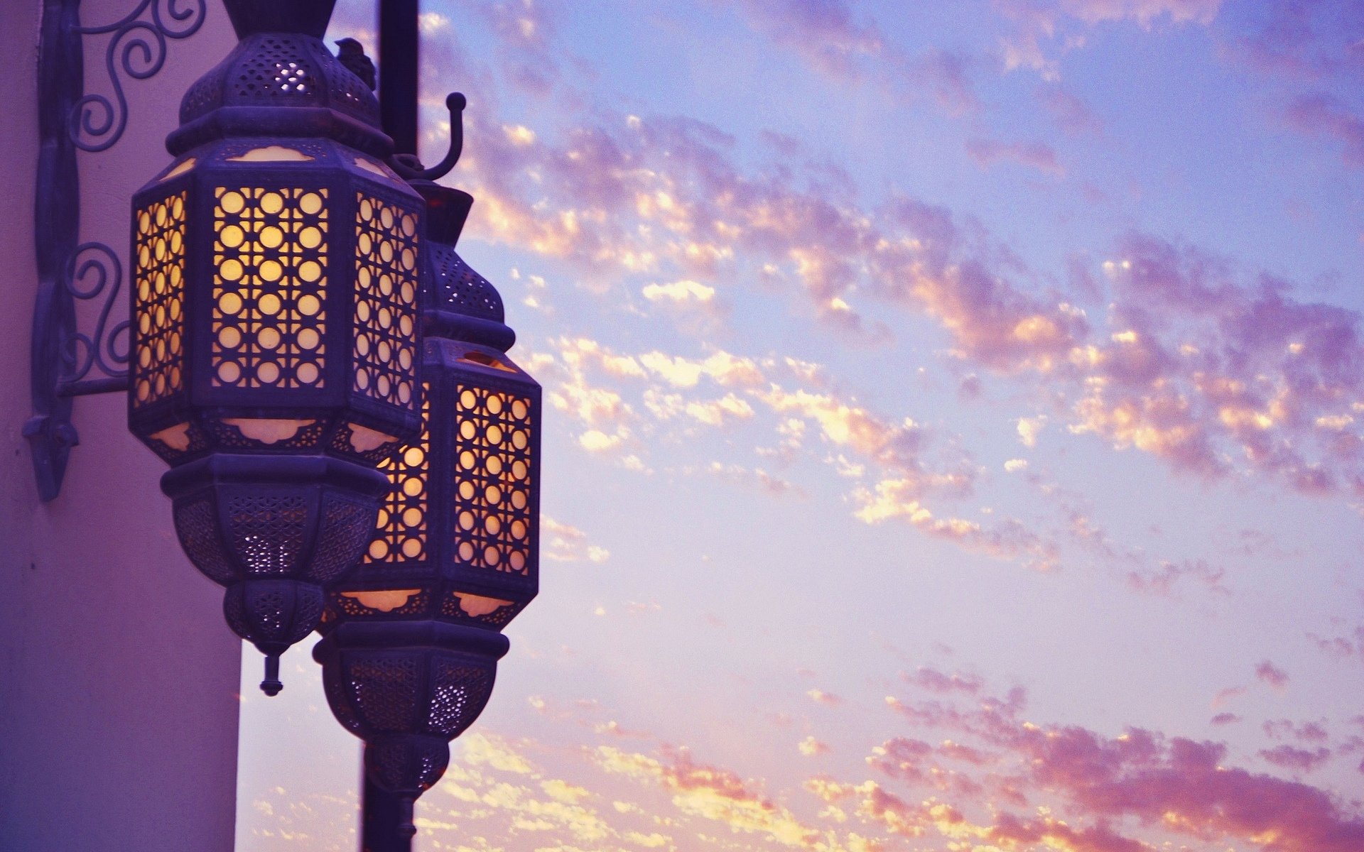 mood lantern city purple light sky clouds background wallpaper widescreen fullscreen widescreen widescreen