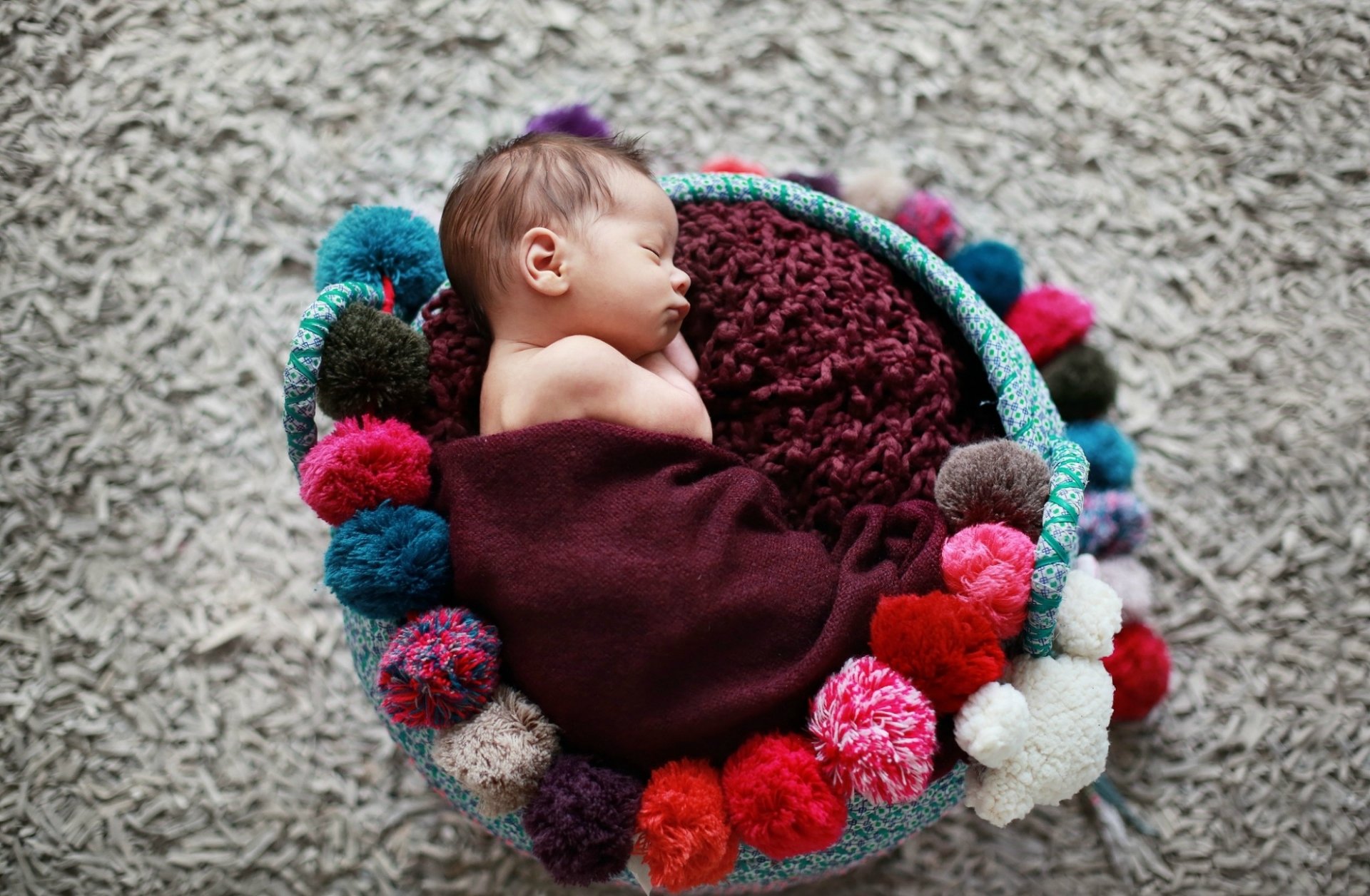 humeur enfants bébé enfant en bas âge nouveau-né sommeil dormir panier fond fond d écran