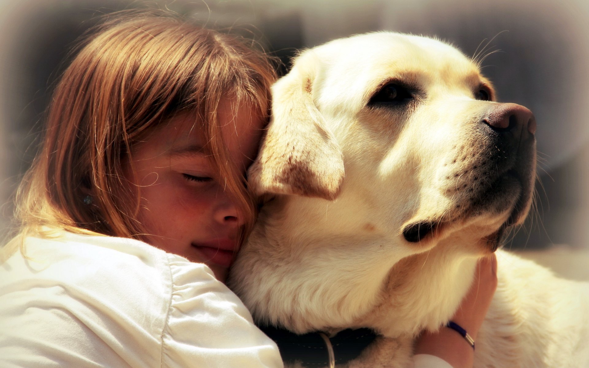 ragazza cane amici umore