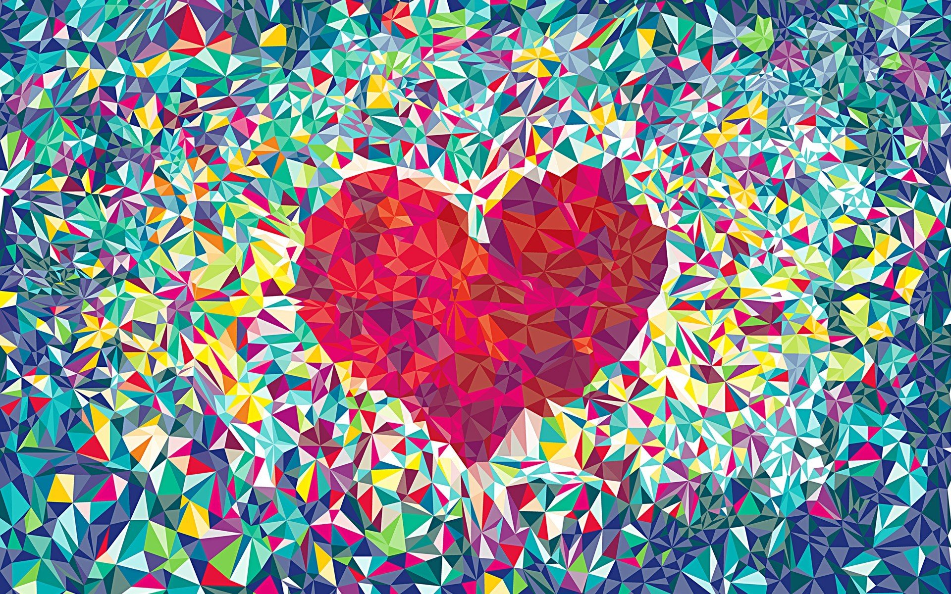 corazón abstracción amor fondo