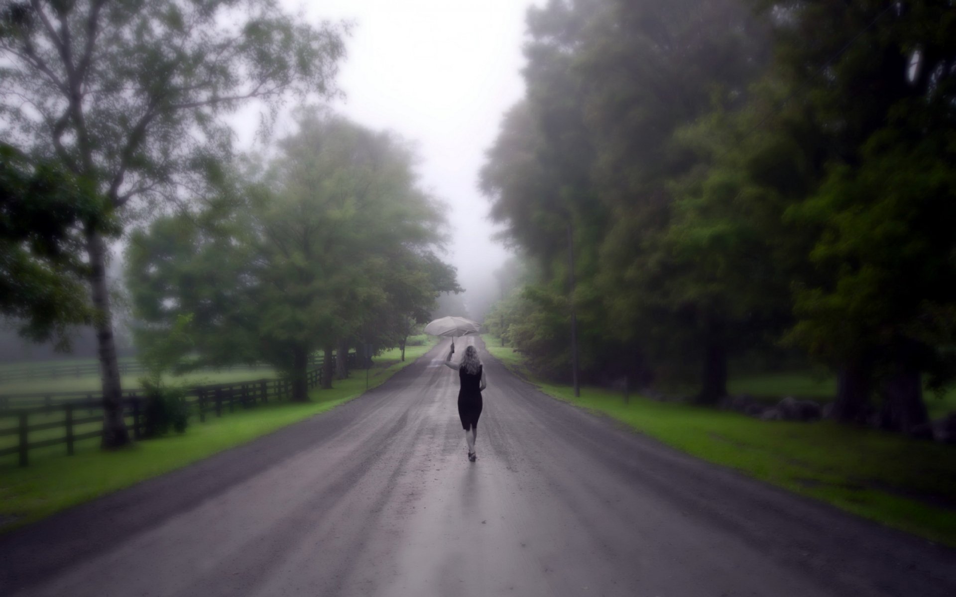 mädchen straße regenschirm regen