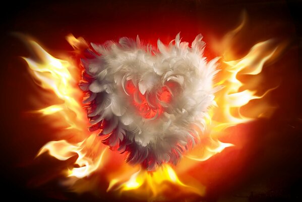 Fiery fiery heart