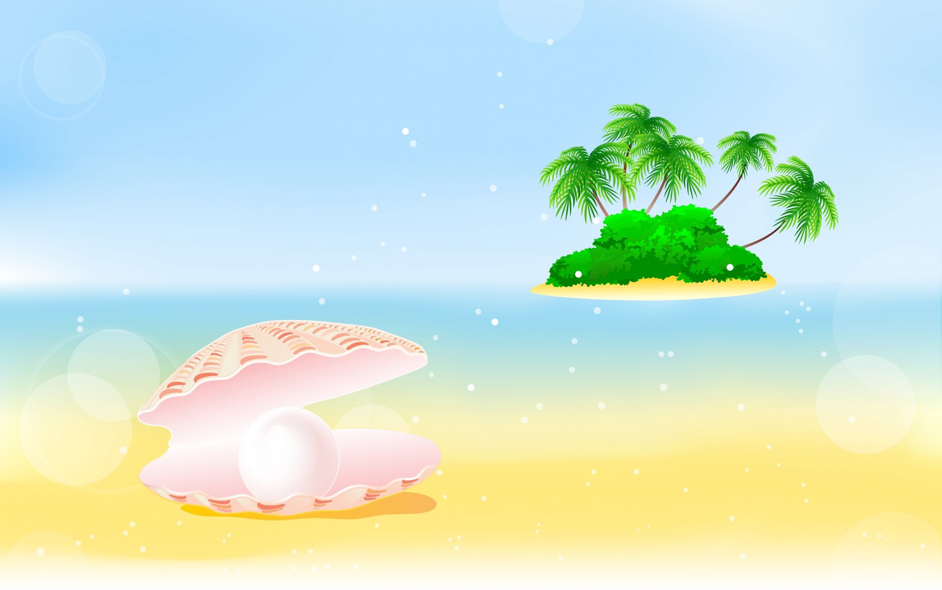 ea island palm bush shell pearl sea island palm trees bushe