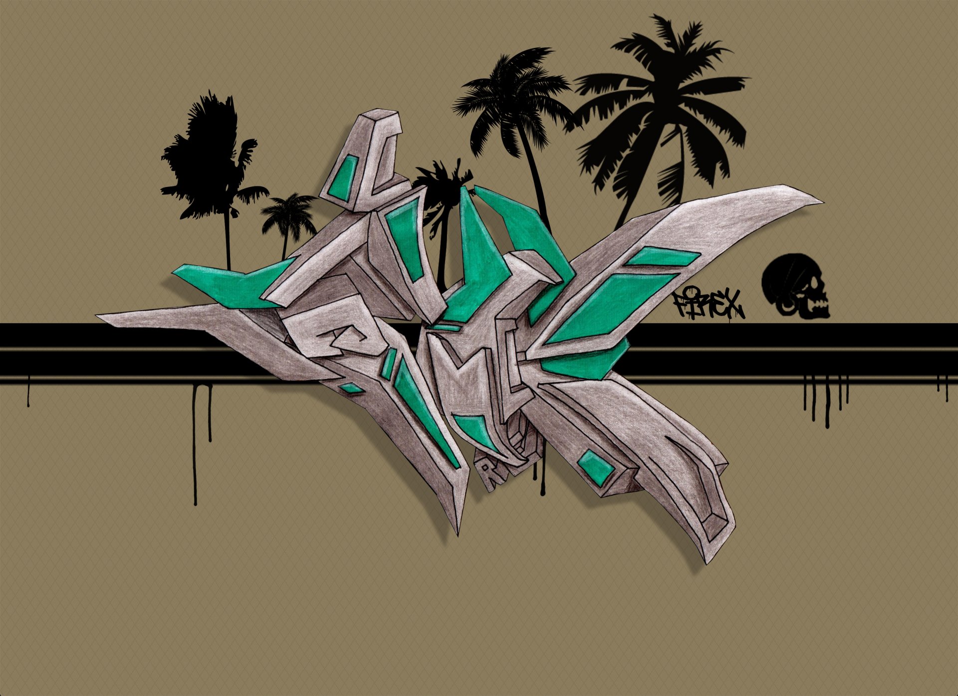 graffiti firex le dessin le sketch