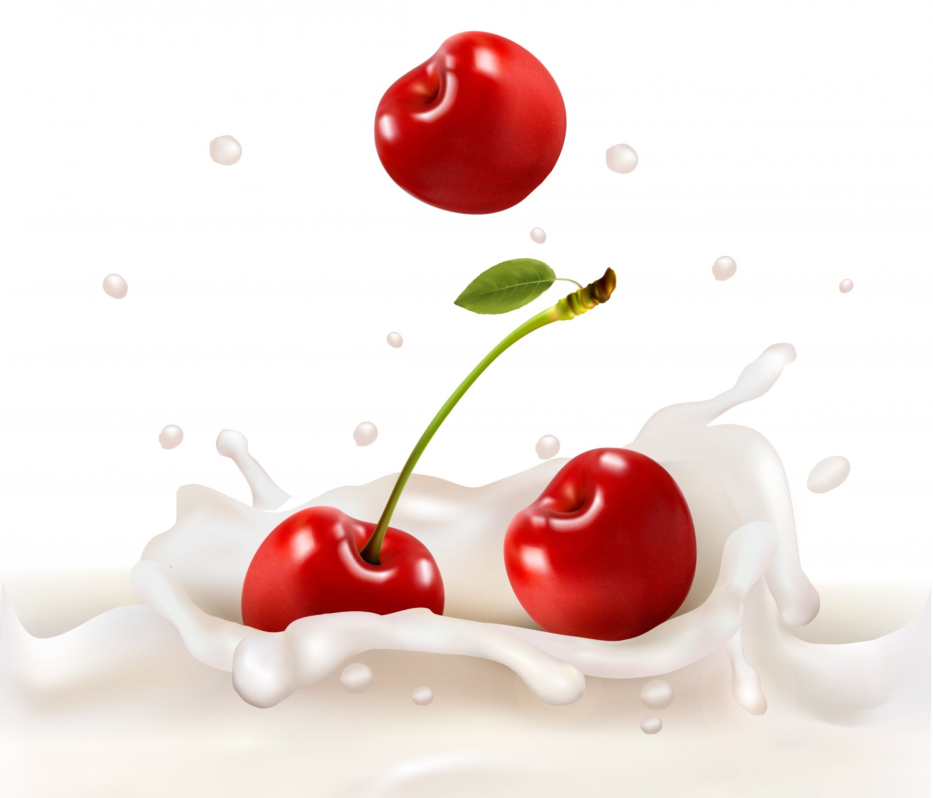 milk cherry spray