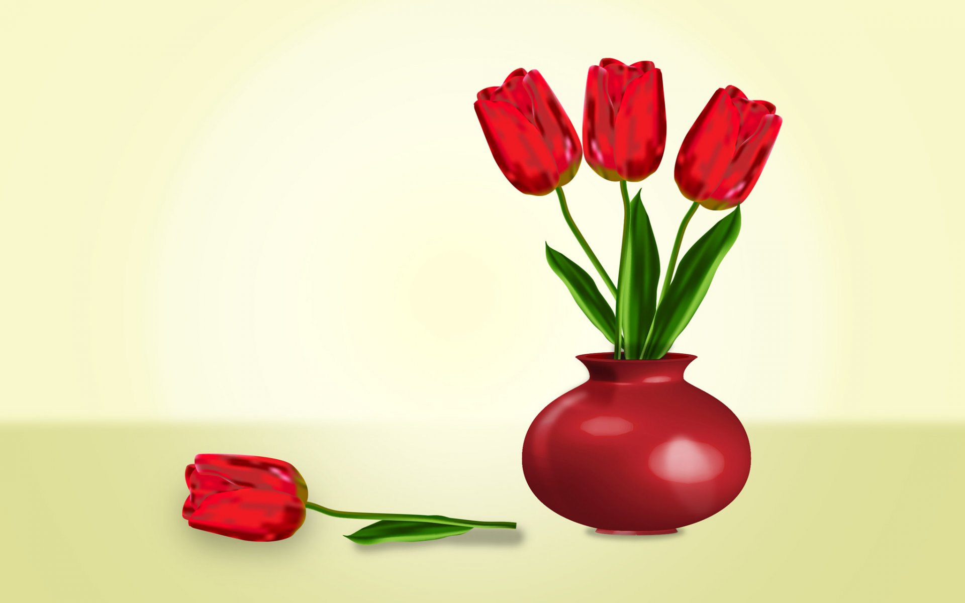 flower tulips pot leaves petal