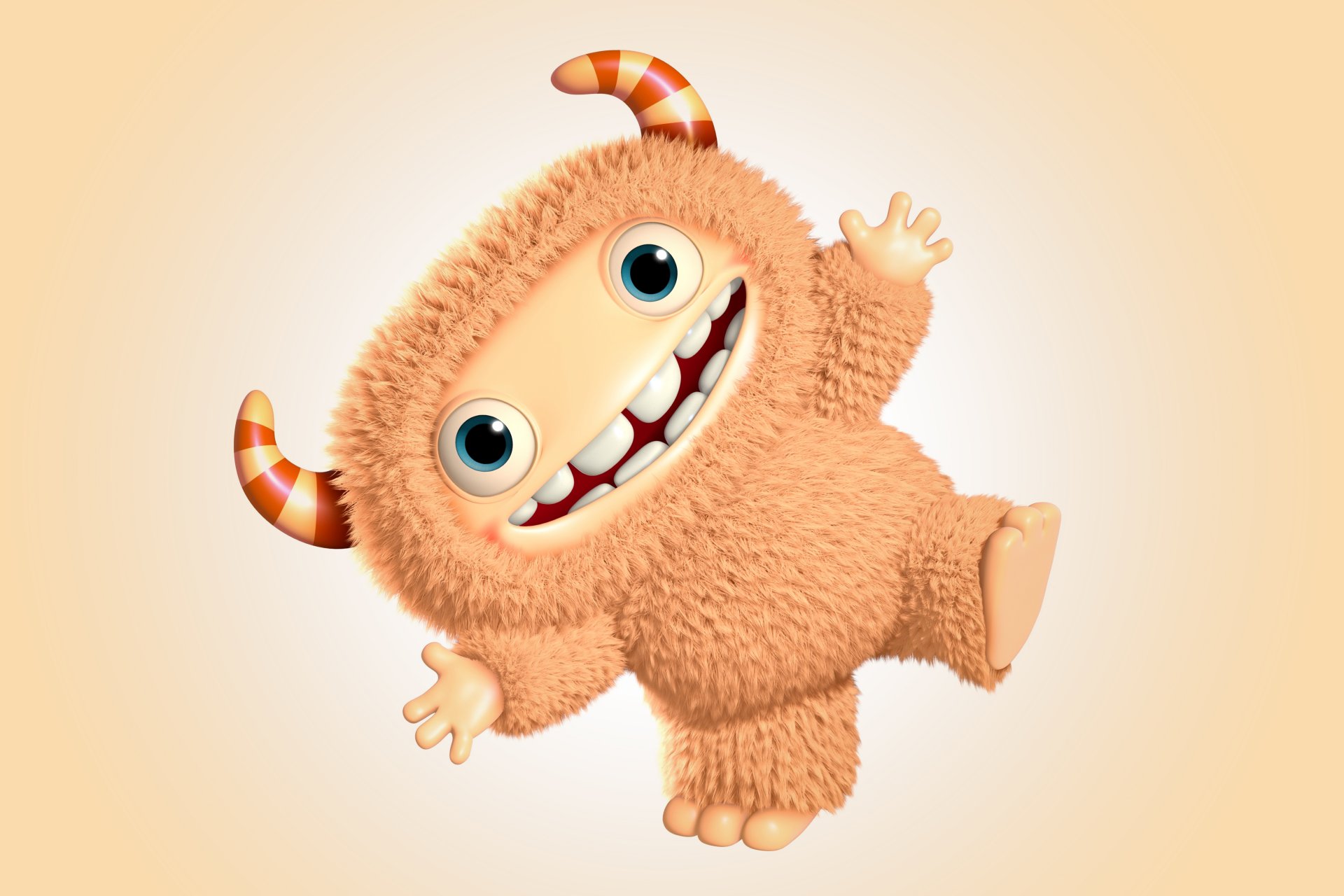 3d monster cartoon monster charakter