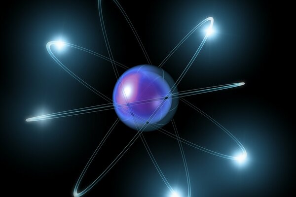 Unglaubliche Schiedsrichter um das Atom