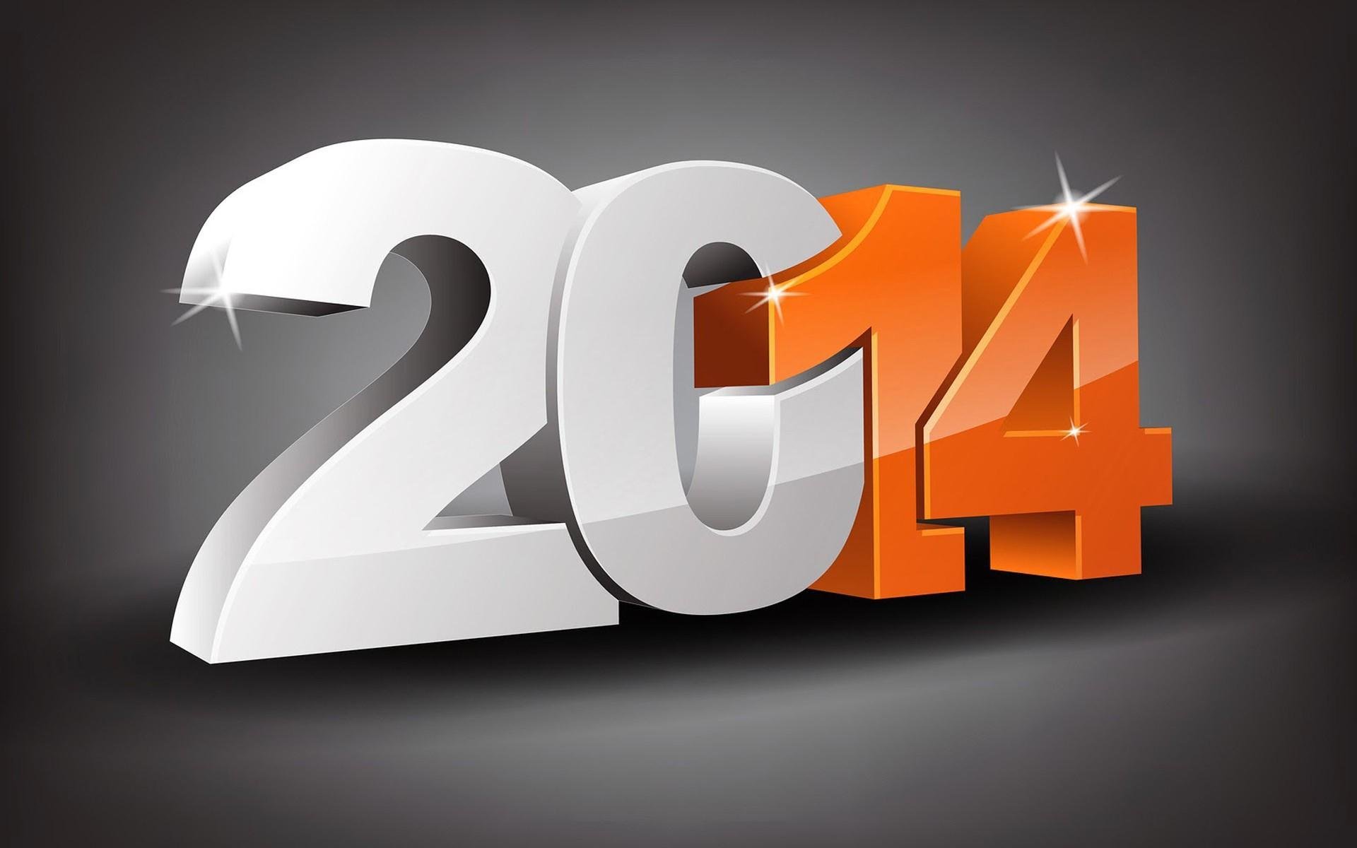 2014 new year holiday numbers volume 3d