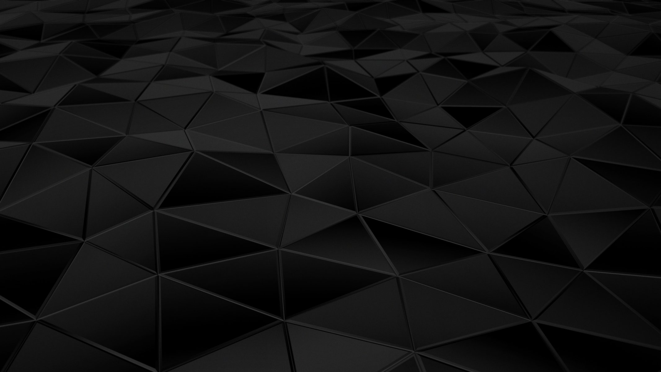 la surface le rendu l abstraction le noir les triangles les faces