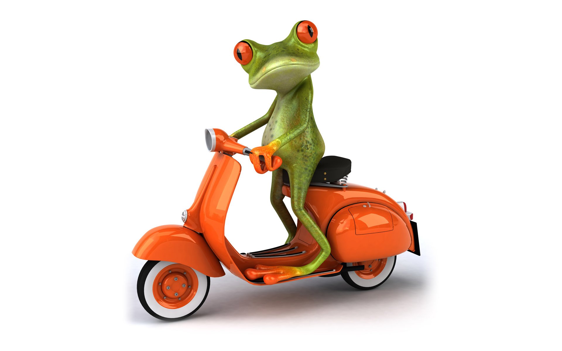 gratuit grenouille 3d la grenouille le graphique le cyclomoteur le transport