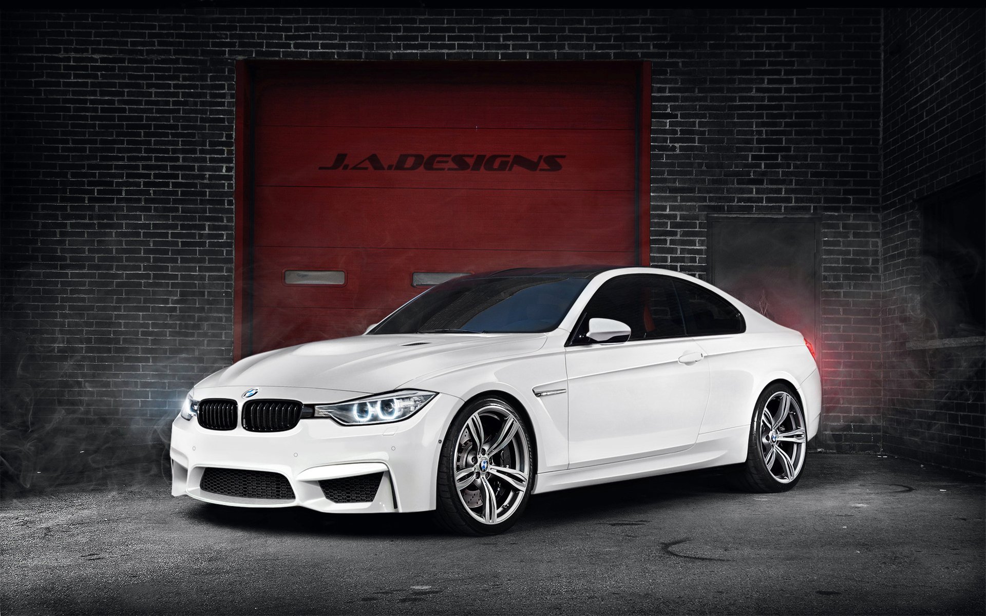 bmw m4 f82 concept car 2015 por jadesigns blanco