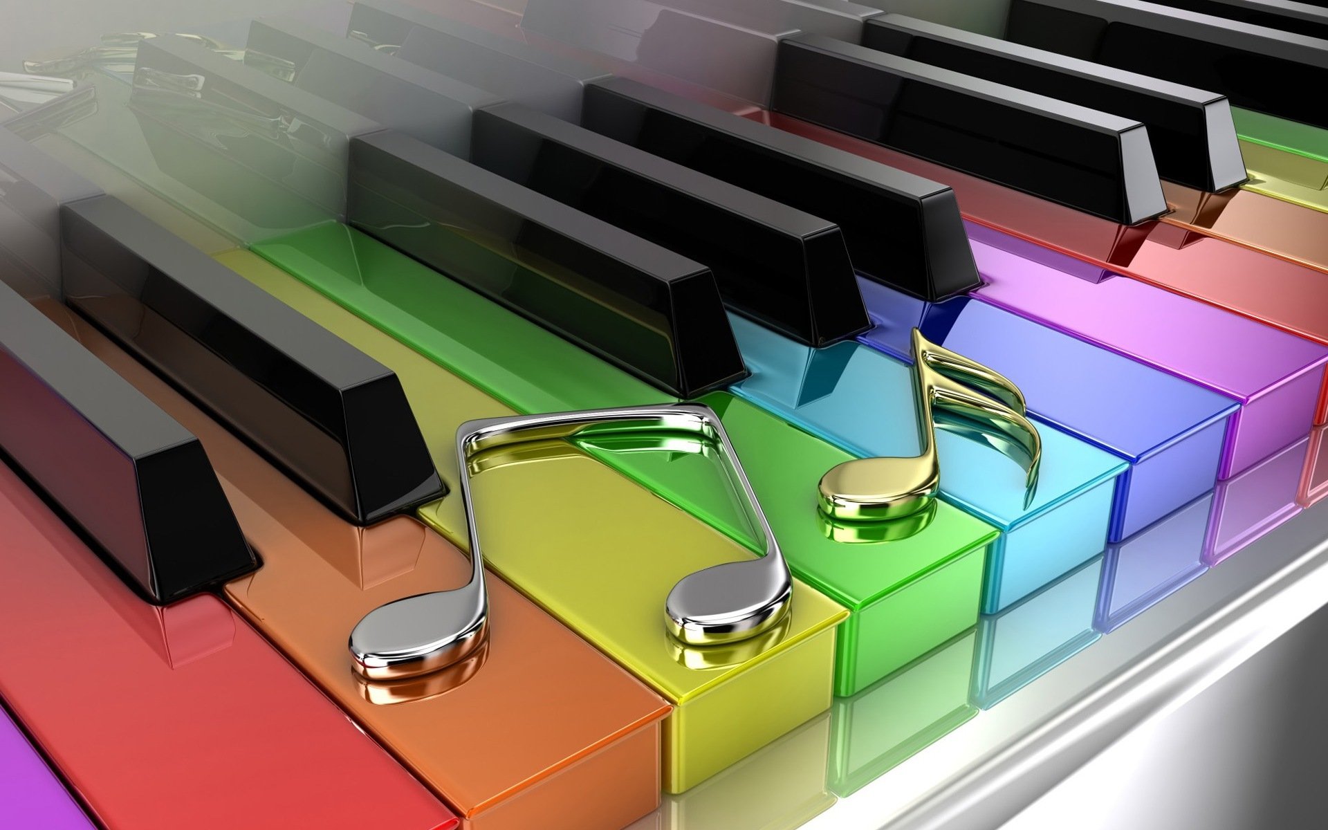 pianoforte tasti colore note