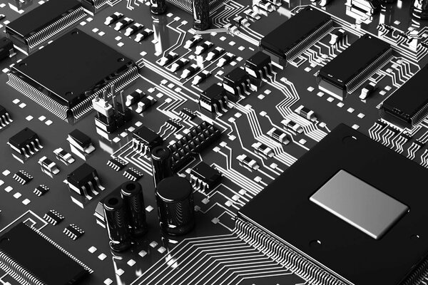 Chip per Scheda su chip processori