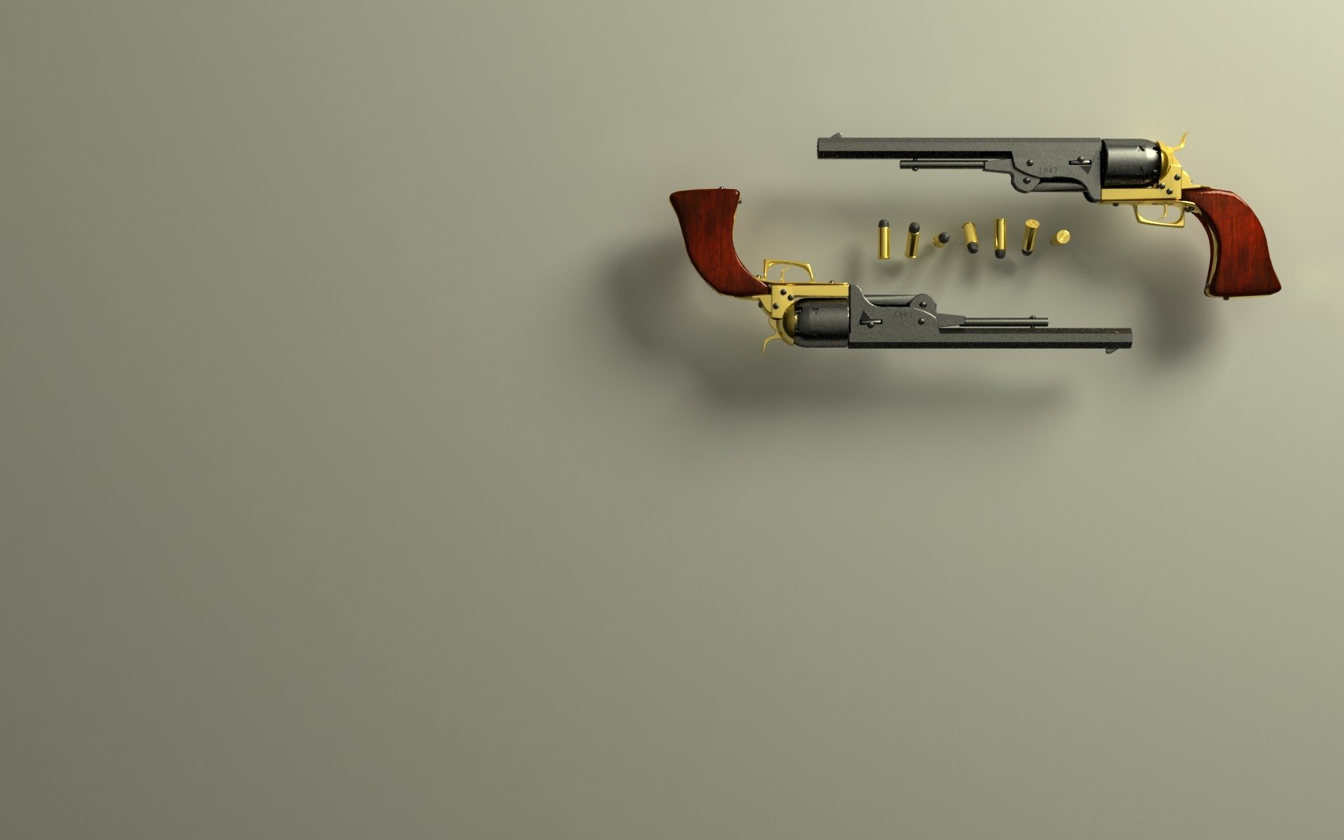 bullet colt gun