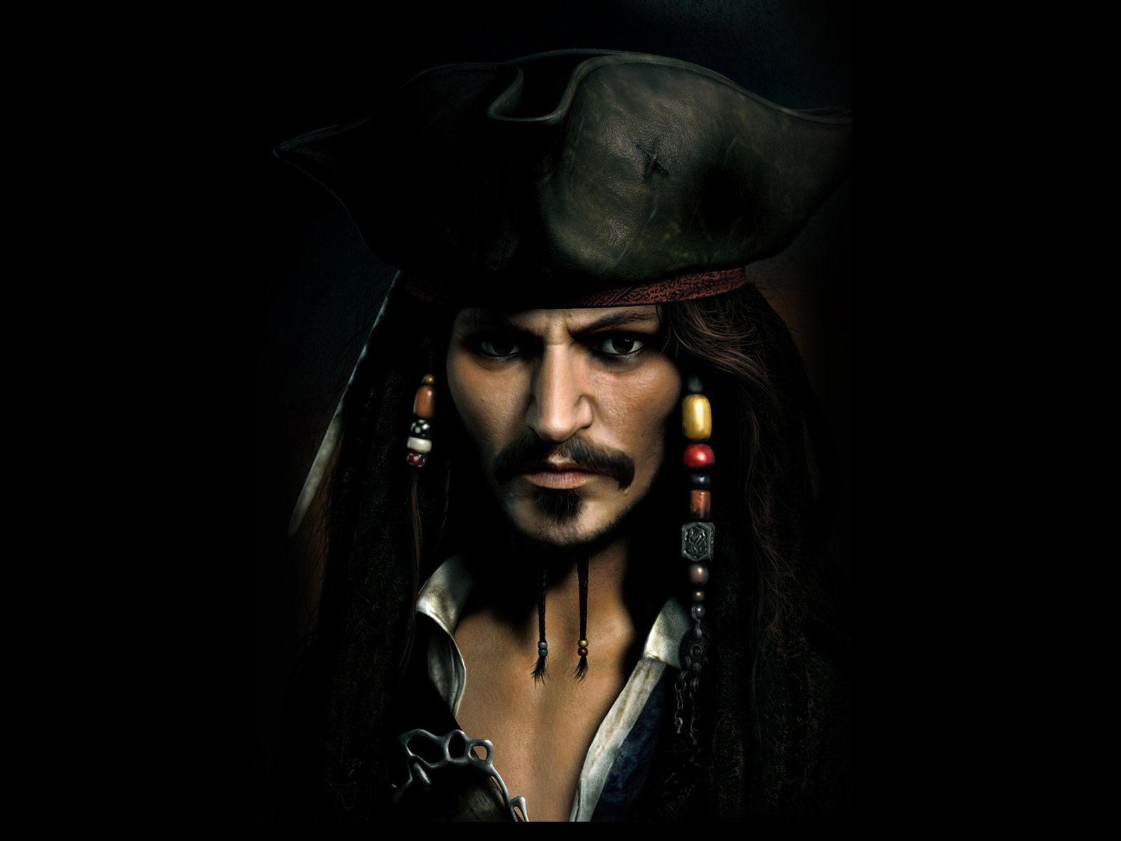 capitaine jack sparrow johnny depp chapeau