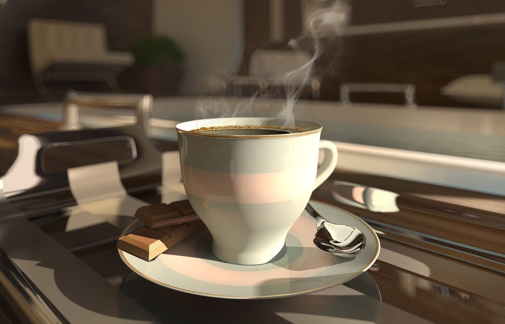 3d kaffeetasse schale kaffee