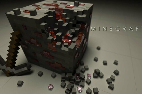 Picconi di Minecraft minerario