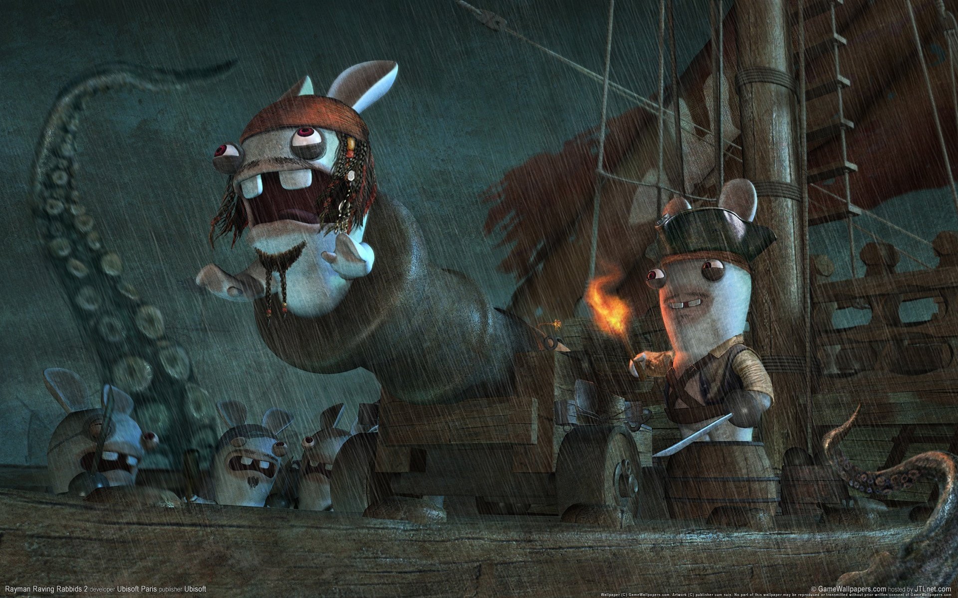 rabbits sparrow pirates humor