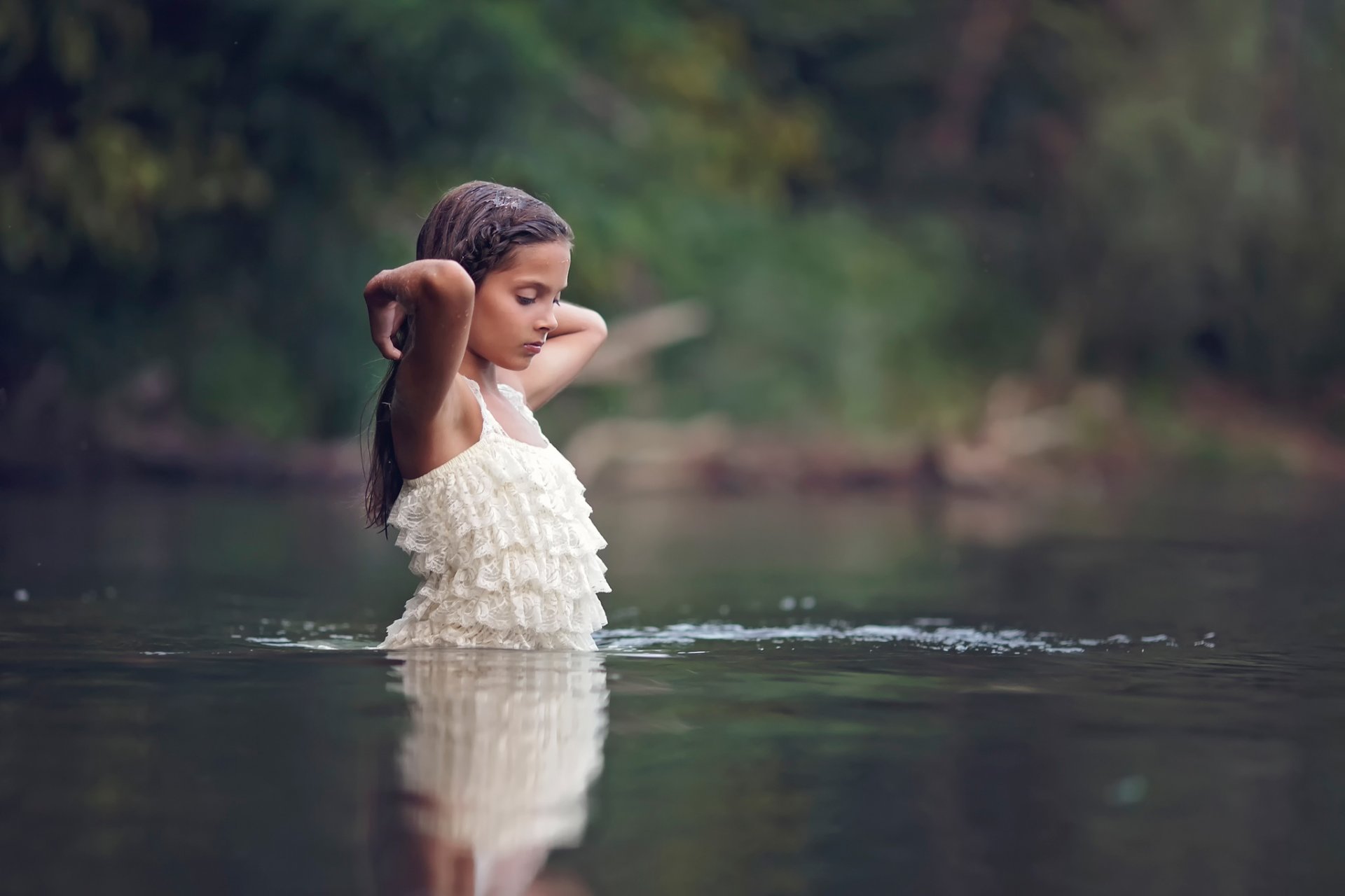 ragazza in acqua veselina alexandrova