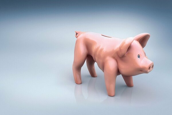 Skinny piggy bank for crisis