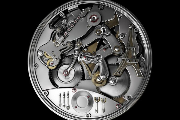 The mechanism of the watch is up to three months