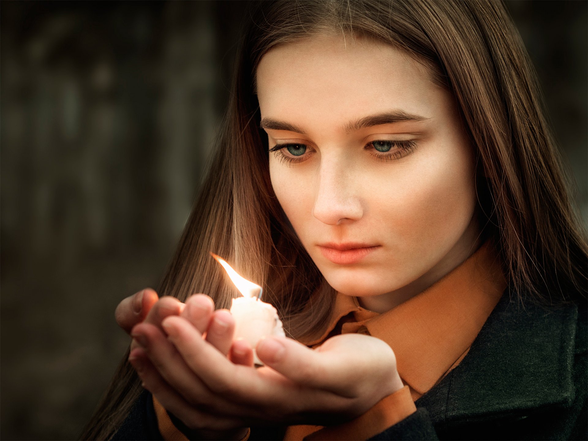 les pensées de la jeune fille la bougie la mémoire