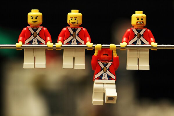 Zabawki lego Red Men